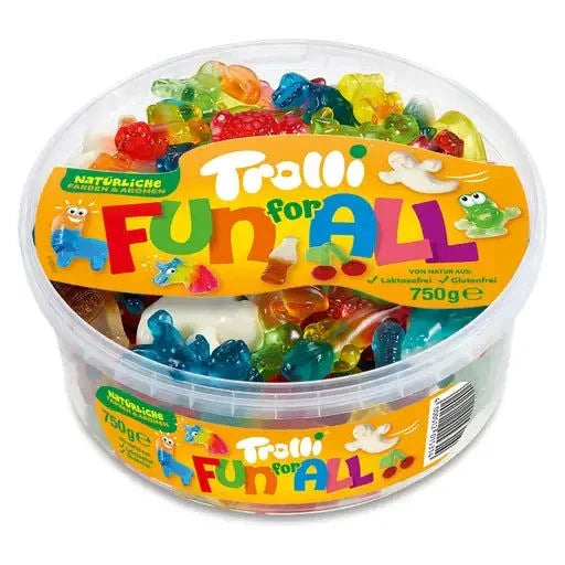 Trolli Trolli Fun for All 750g in der Dose candytoys.ch Switzerland