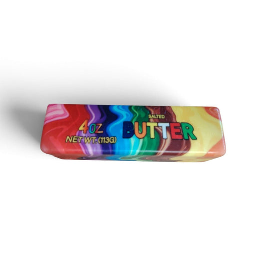 TS Anti Stress Butter Squishy mit Farb-Muster Quetschspielzeug in Butteroptik ca. 14cm