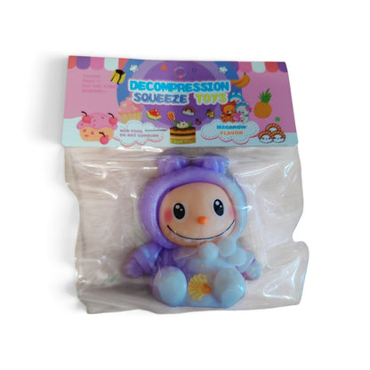 TS Anti Stress Squeeze Figuren mit Hasenkostüm & mini Pompons 4/s ca. 5cm