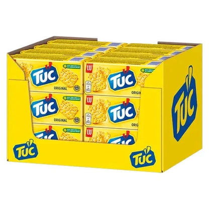 TUC TUC Kekse Orginal 24x100g im Karton candytoys.ch Switzerland