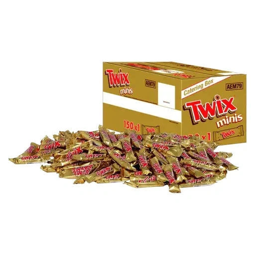 Twix Twix Mini 150 Stück im Karton candytoys.ch Switzerland