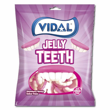 Vidal Fruchtgummi Jelly Teeth, 90g Beutel, fruchtiger Geschmack candytoys.ch Switzerland