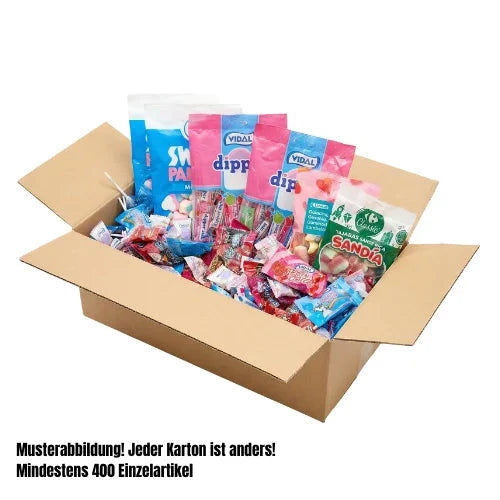 Vidal Vidal Kindergeburtstags Karton Mix 8kg candytoys.ch Switzerland