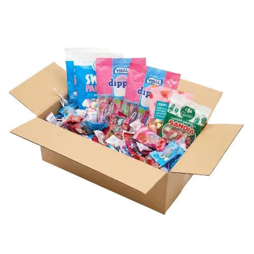 Vidal Vidal Kindergeburtstags Karton Mix 8kg candytoys.ch Switzerland