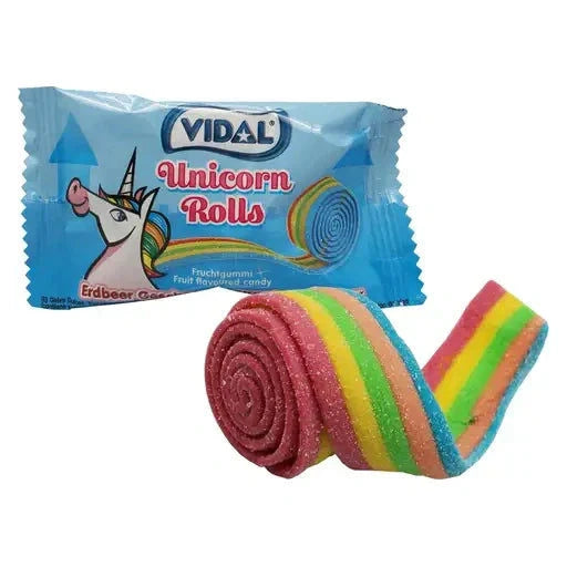 Vidal Vidal Unicorn Rolls 24 Stück im Karton candytoys.ch Switzerland