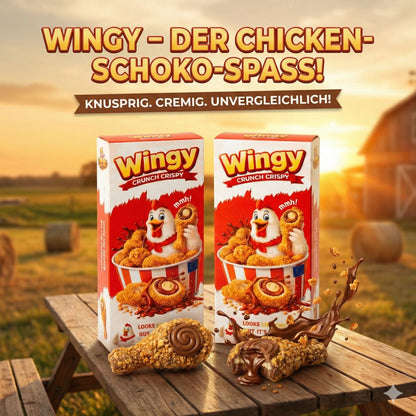 vontek Wingy Crunch Crispy Schokolade 50g – Knuspriger Snackgenuss