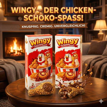 vontek Wingy Crunch Crispy Schokolade 50g – Knuspriger Snackgenuss