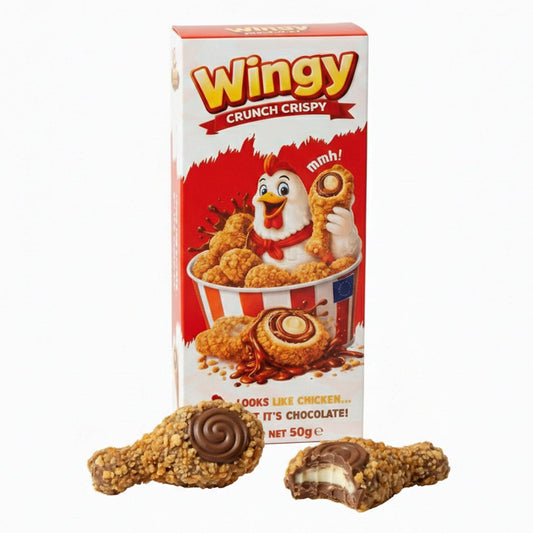 vontek Wingy Crunch Crispy Schokolade 50g – Knuspriger Snackgenuss
