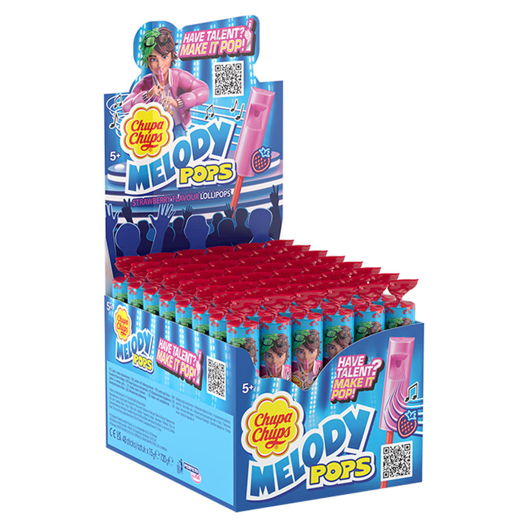 WEBSTAR (E. Weber & Cie AG) Chupa Chups Melody Pops Erdbeer 15g