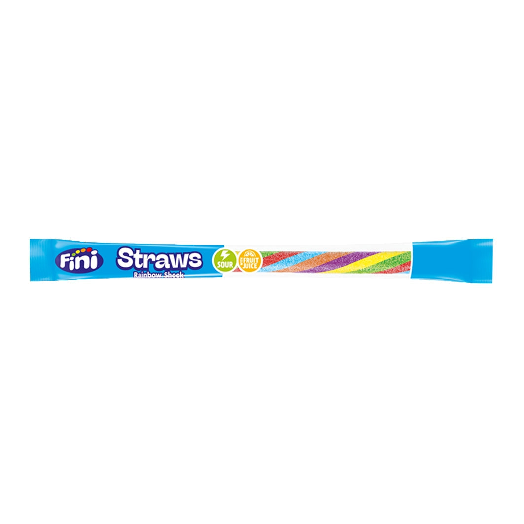 WEBSTAR (E. Weber & Cie AG) Fini Straws Rainbow Shock 25g 50 Stück