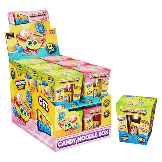 WEBSTAR (E. Weber & Cie AG) Noodle Box 45g - Bunte Süßigkeitenmischung in praktischer Verpackung
