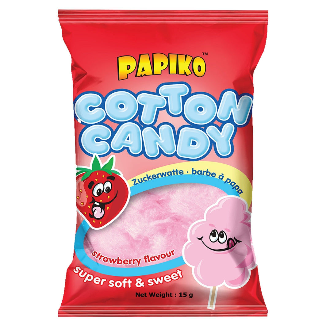 WEBSTAR (E. Weber & Cie AG) Papiko Barbapapa Erdbeere 15g - Fruchtige Süßigkeit für Naschkatzen