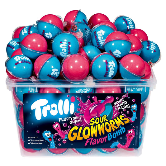 WEBSTAR (E. Weber & Cie AG) Trolli Glowworm Flavorbomb 1.2kg