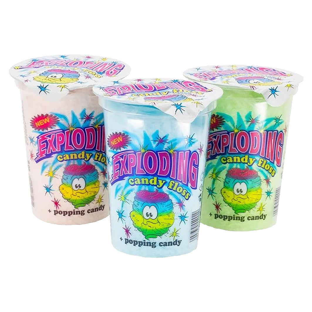 WEBSTAR (E. Weber & Cie AG) Zuckerwatte Knall 20g – 1 Becher