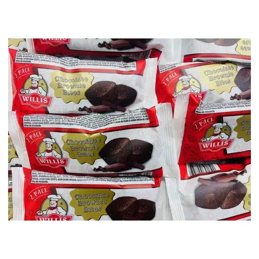 Willis Willis Brownie Bites 2-Pack 50g 44 Stück im Karton candytoys.ch Switzerland