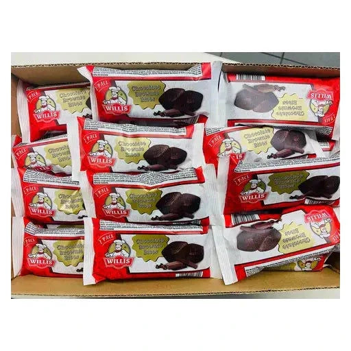 Willis Willis Brownie Bites 2-Pack 50g 44 Stück im Karton candytoys.ch Switzerland