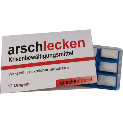 Witzige Kaugummis "arschlecken"