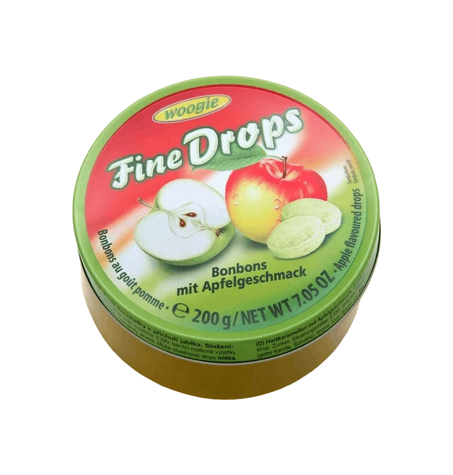Woogie Feine Apfelgeschmack Drops 200g