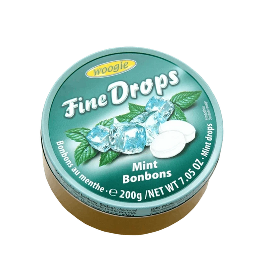 Woogie Feine Minz-Drops 200g