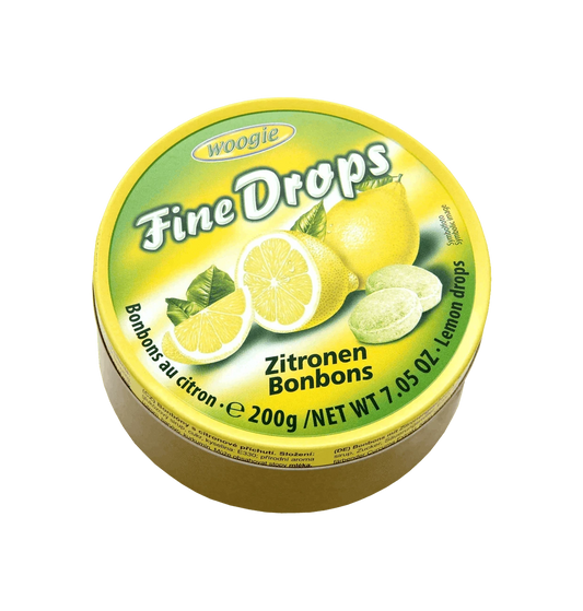 Woogie Woogie Fine Drops mit Zitronengeschmack 200g