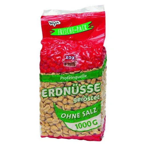 XOX XOX Erdnüsse ungesalzen 1000g im Beutel candytoys.ch Switzerland