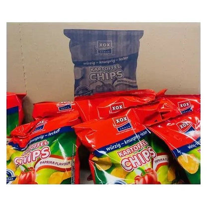 XOX XOX Karnevalschips Paprika 56x25g im Karton