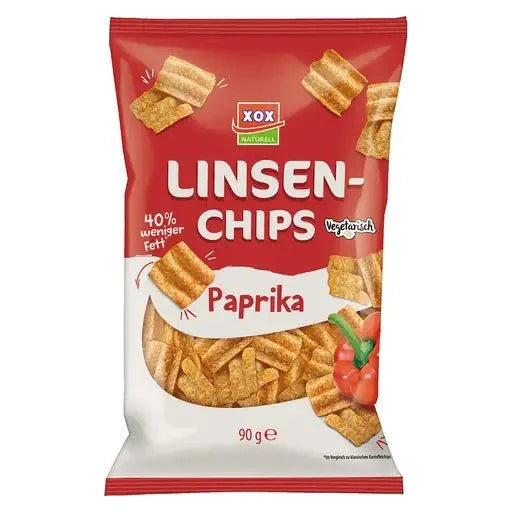 XOX XOX Linsenchips 90g im Beutel candytoys.ch Switzerland