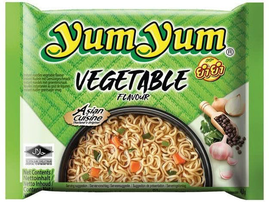 Instant Nudeln mit Gemüse, 1 x 60g, Vegetarischer Geschmack