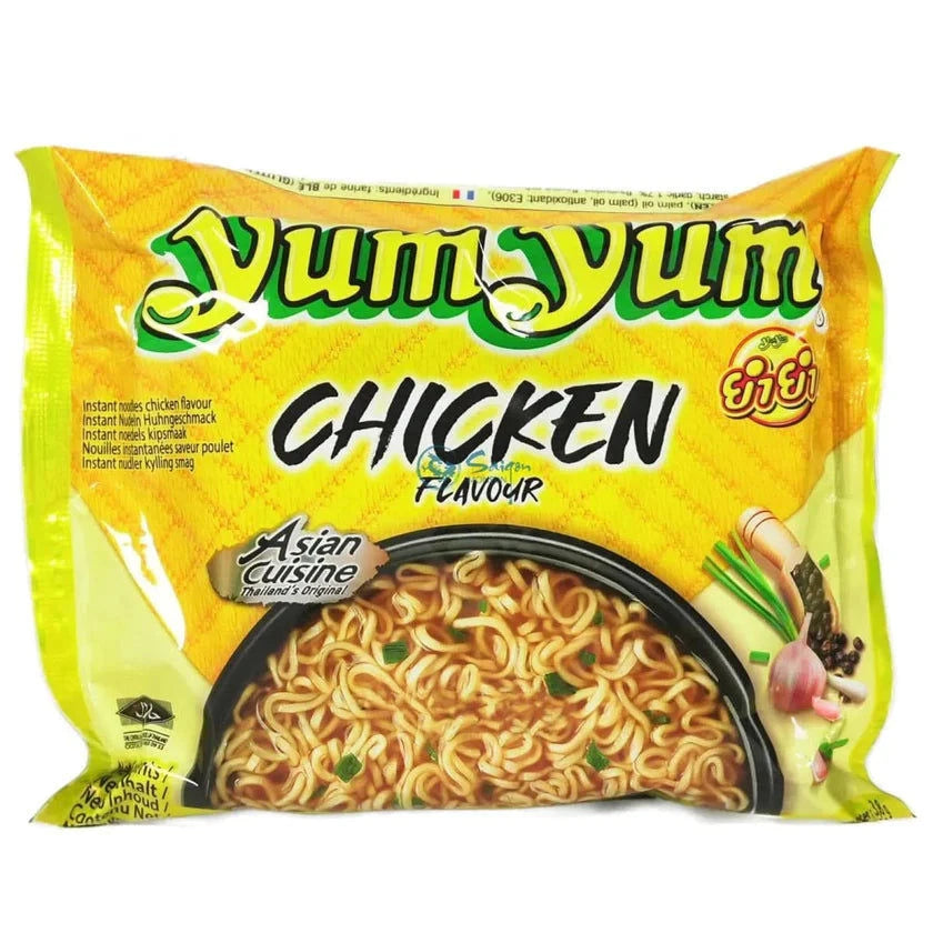 YumYum YumYum Instant Nudeln mit HUHN / CHICKEN Geschmack 1 x 60g