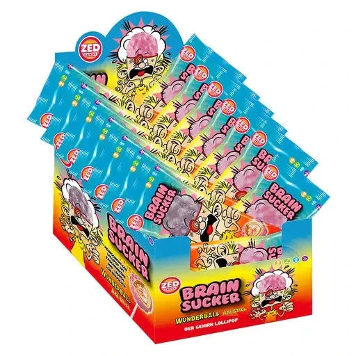 ZED Candy ZED Brain Sucker 15 Stück im Karton candytoys.ch Switzerland