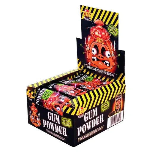 ZED Candy ZED Gum Powder 30 Stück im Karton candytoys.ch Switzerland